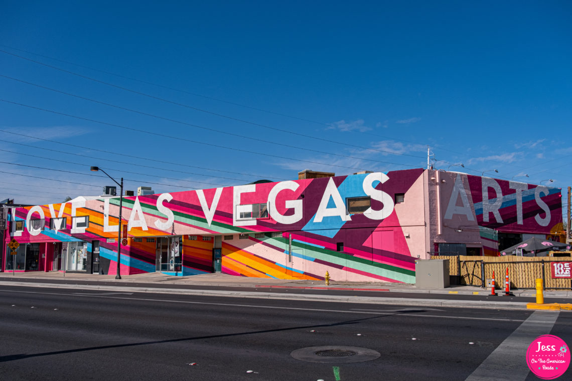 18b, THE LAS VEGAS ARTS DISTRICT Jess On The American Roads